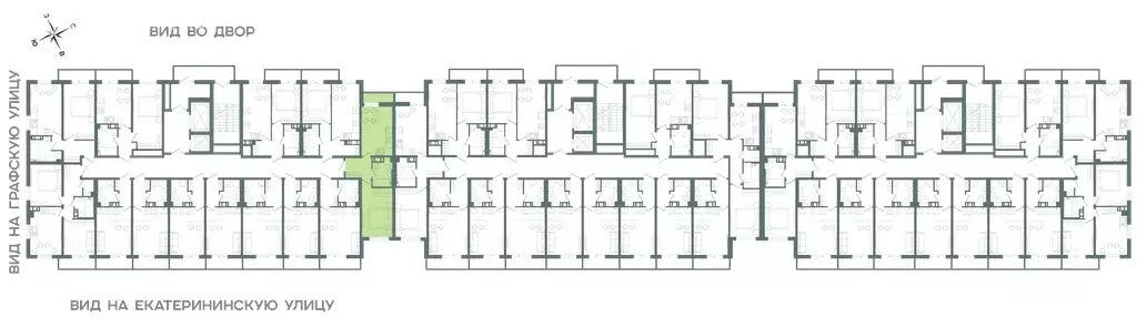 1-комнатная квартира: Мурино, Екатерининская улица, 11 (34.8 м) - Фото 2