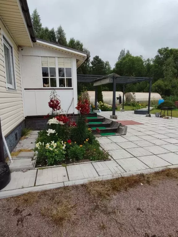 Дом в Ленинградская область, Выборгский район, Полянское с/пос, ... - Фото 1