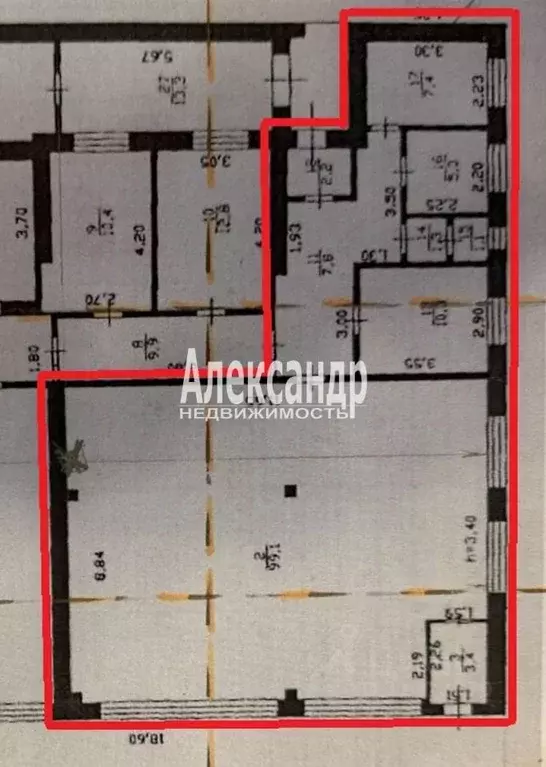 Торговая площадь в Ленинградская область, Всеволожск ул. Шишканя, 17к2 ... - Фото 2