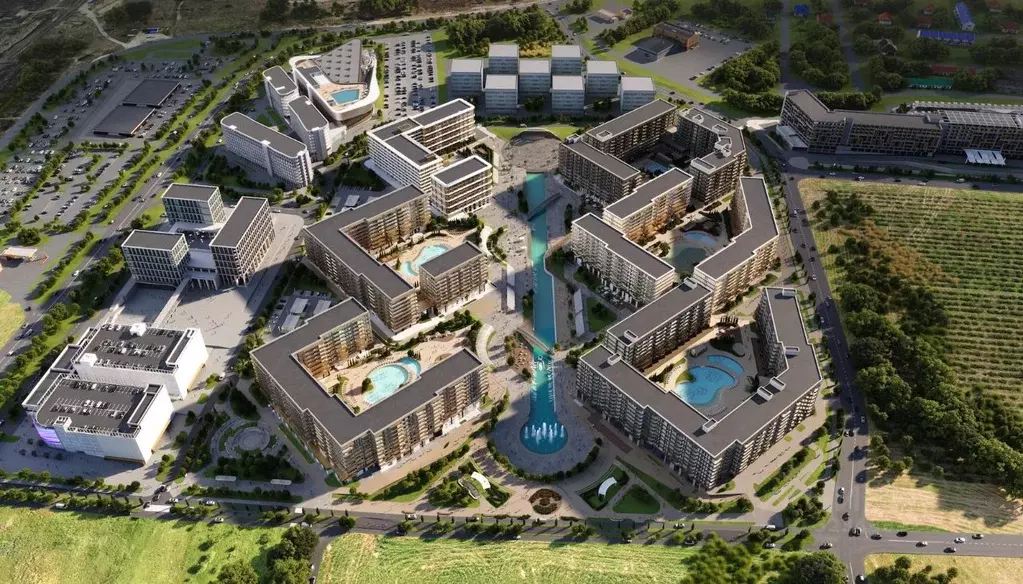 Студия Краснодарский край, Анапа Лучи жилой комплекс (39.05 м) - Фото 1