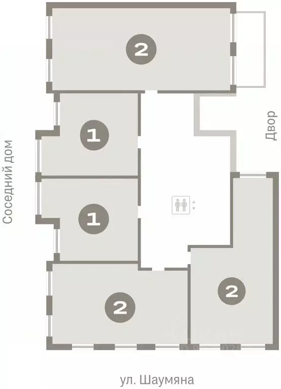 1-к кв. Свердловская область, Екатеринбург пер. Торфяной, 4 (47.0 м) - Фото 2