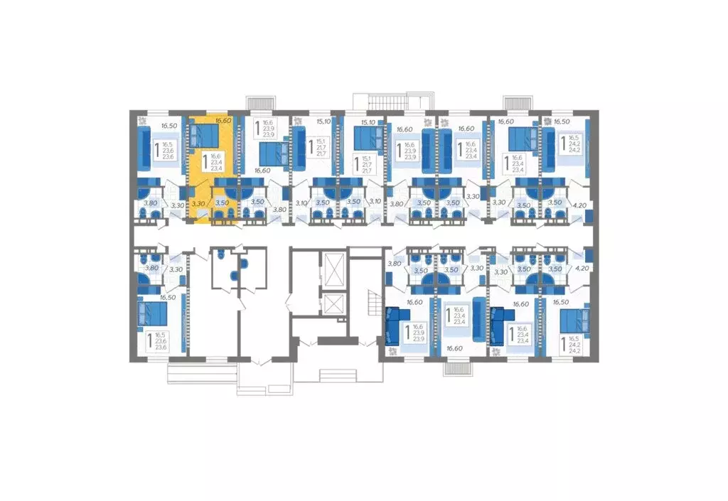 Квартира-студия: Сочи, улица Искры, 88к8 (24.8 м) - Фото 1