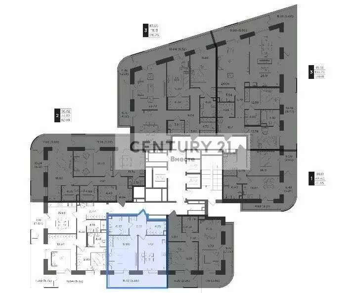 2-комнатная квартира: Москва, улица Эдуарда Стрельцова, 2к1 (73.47 м) - Фото 0