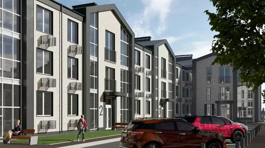 1-к кв. Воронежская область, Семилуки ул. Маяковского, 45/2 (44.9 м) - Фото 2