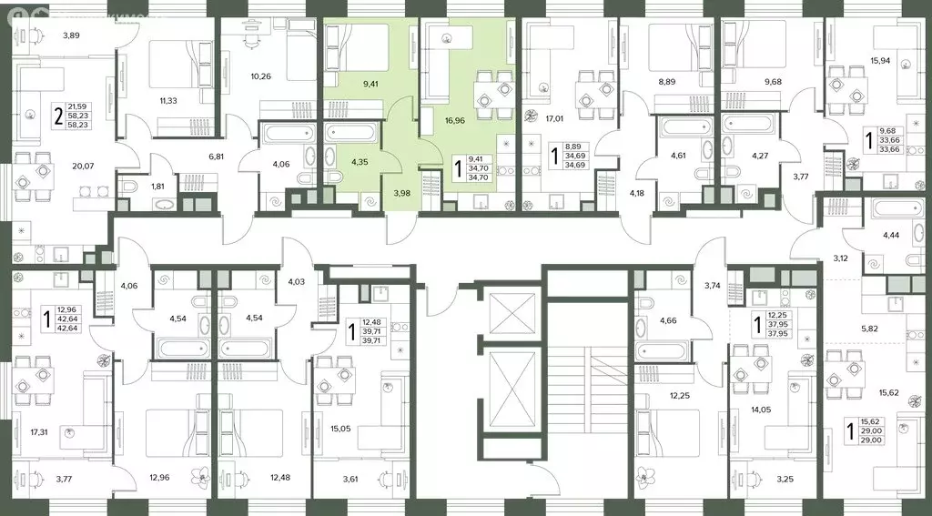 1-комнатная квартира: Московская область, Серпухов (34.7 м) - Фото 2