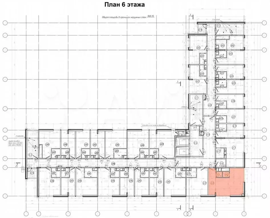 Апартаменты-студия, 45,2м, 6/8эт. - Фото 0