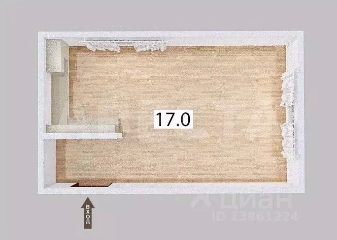 Комната Омская область, Омск ул. 5-я Кордная, 63 (17.0 м) - Фото 1