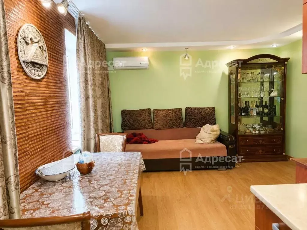 3-к кв. Волгоградская область, Волгоград Тулака мкр, ул. Карла Маркса, ... - Фото 1