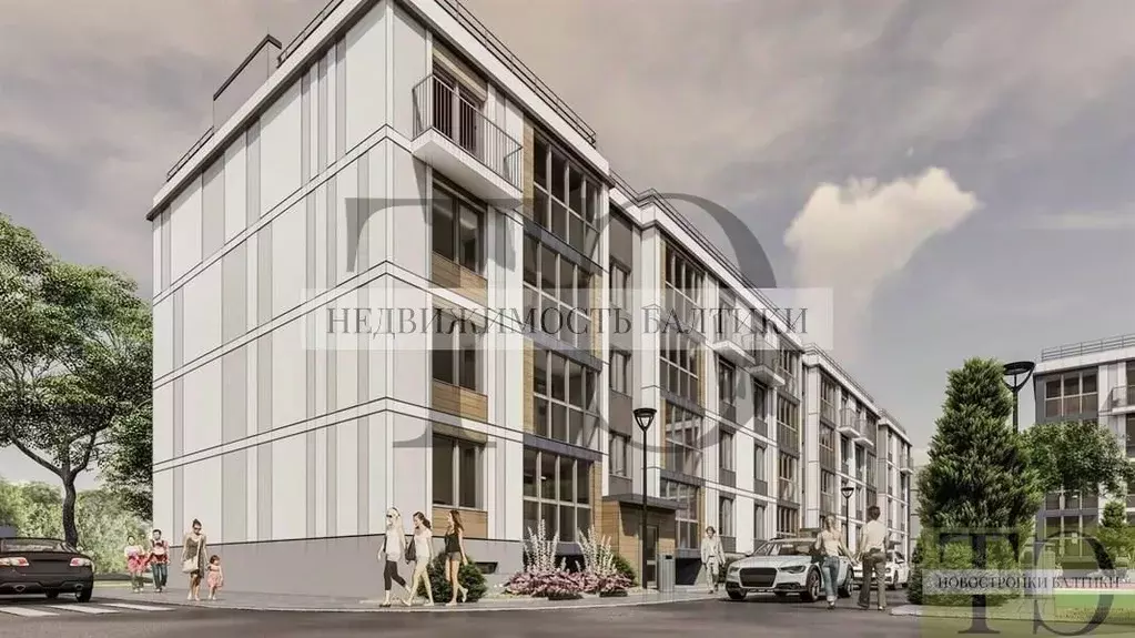 1-к кв. Калининградская область, Калининград ул. Сержанта Мишина, 81к3 ... - Фото 1