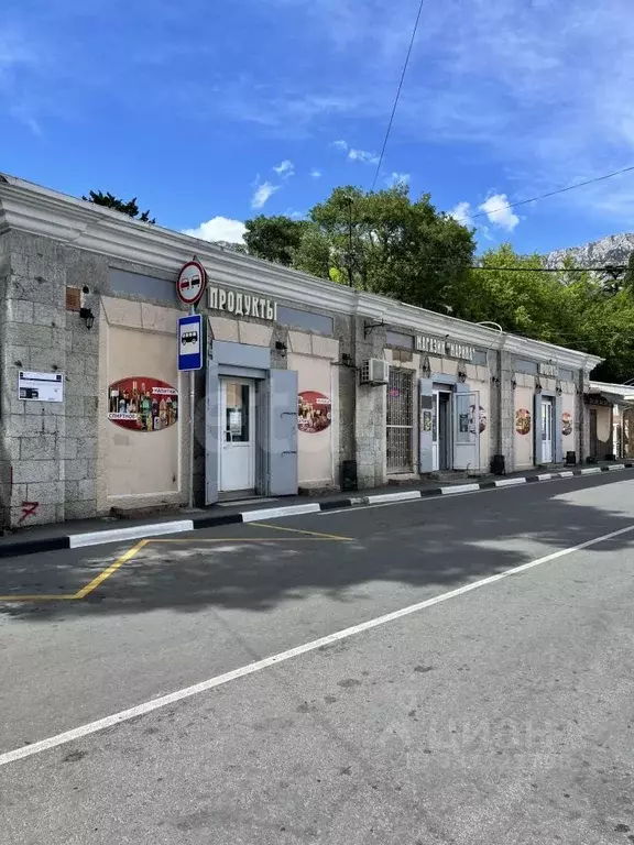 Торговая площадь в Крым, Алупка ул. Ленина, 58А (320 м) - Фото 1