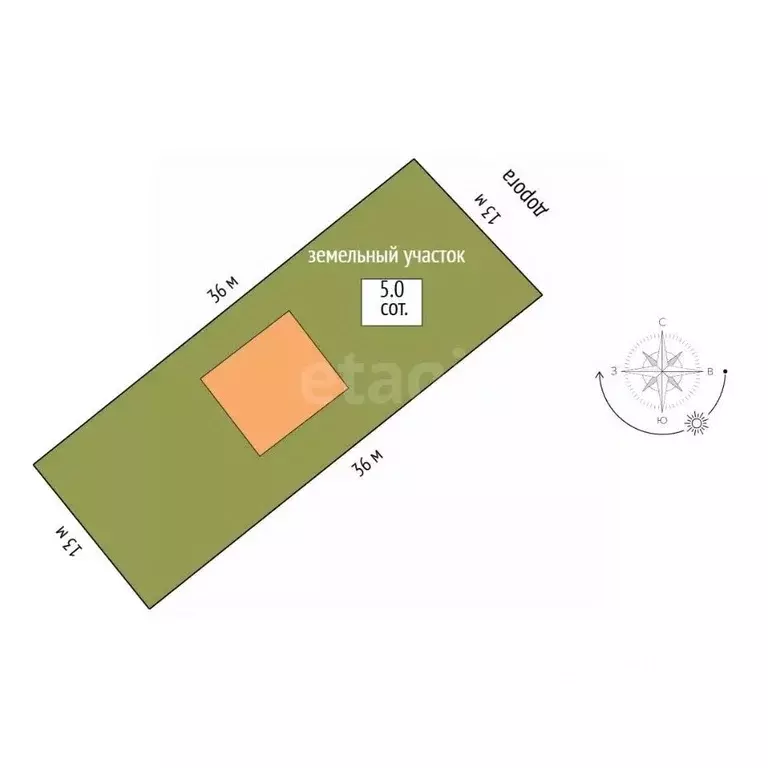 Дом в Крым, Симферопольский район, Добровское с/пос, с. Андрусово ул. ... - Фото 2