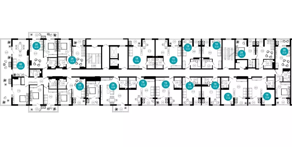 1-к кв. Краснодарский край, Сочи Адлер жилрайон, Курортный Городок ... - Фото 2
