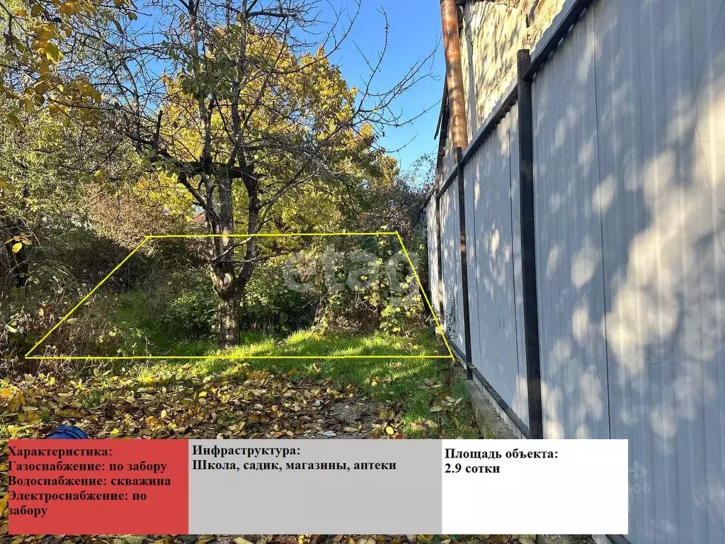 Участок в Крым, Симферополь ул. 8-я Коллективных Садов (3.95 сот.) - Фото 1