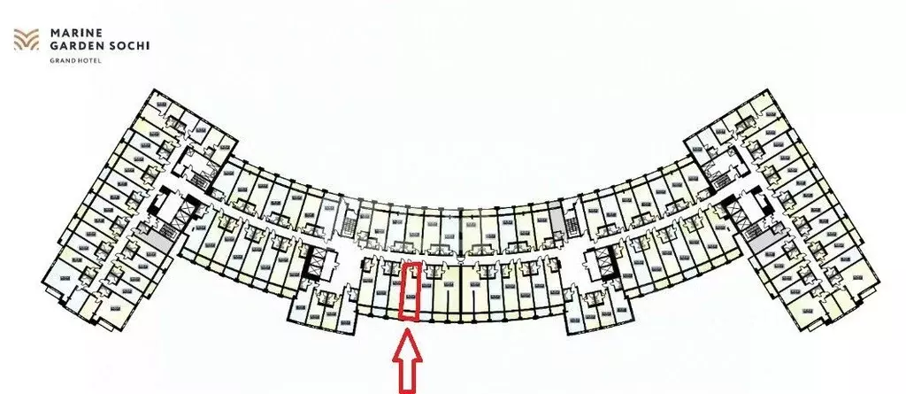 Студия Краснодарский край, Сочи Хоста жилрайон, ул. Шоссейная, 5/7 ... - Фото 2