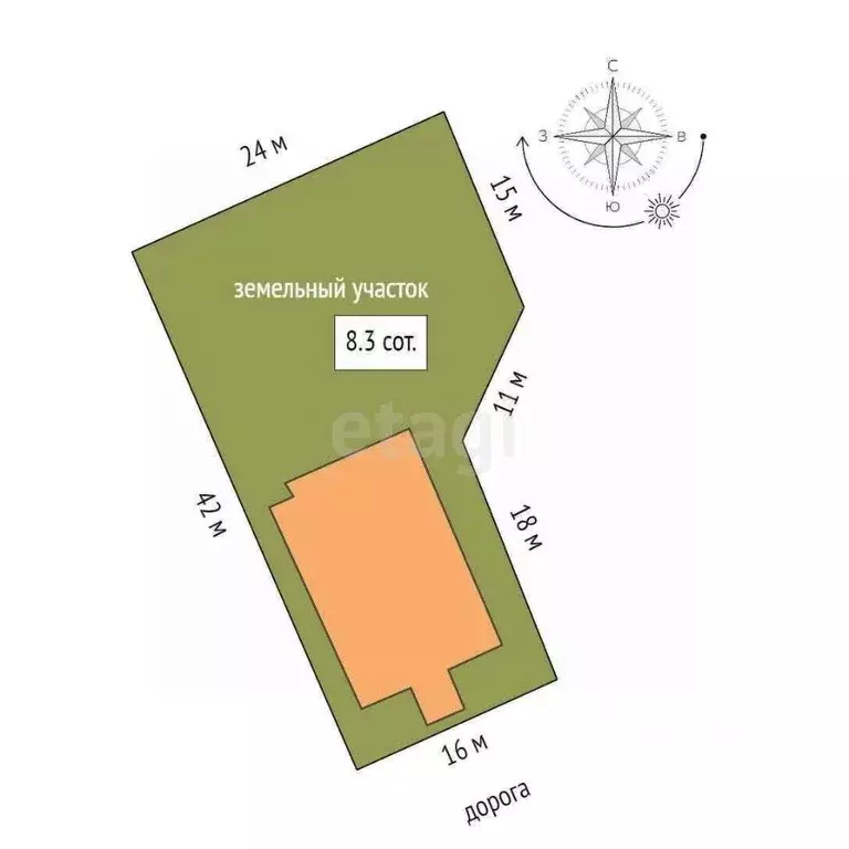 Дом в Оренбургская область, Оренбург Зиминская ул., 8 (222 м) - Фото 2