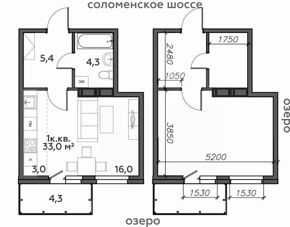 1-к кв. Карелия, Петрозаводск Район Северная промзона, Вороний Наволок ... - Фото 0