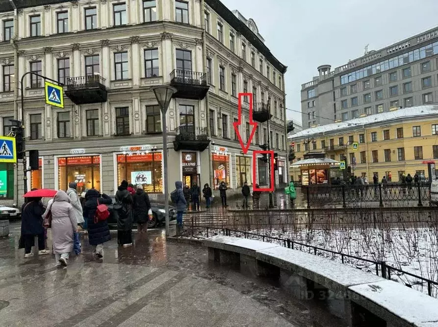 Торговая площадь в Санкт-Петербург Загородный просп., 2 (59 м) - Фото 1