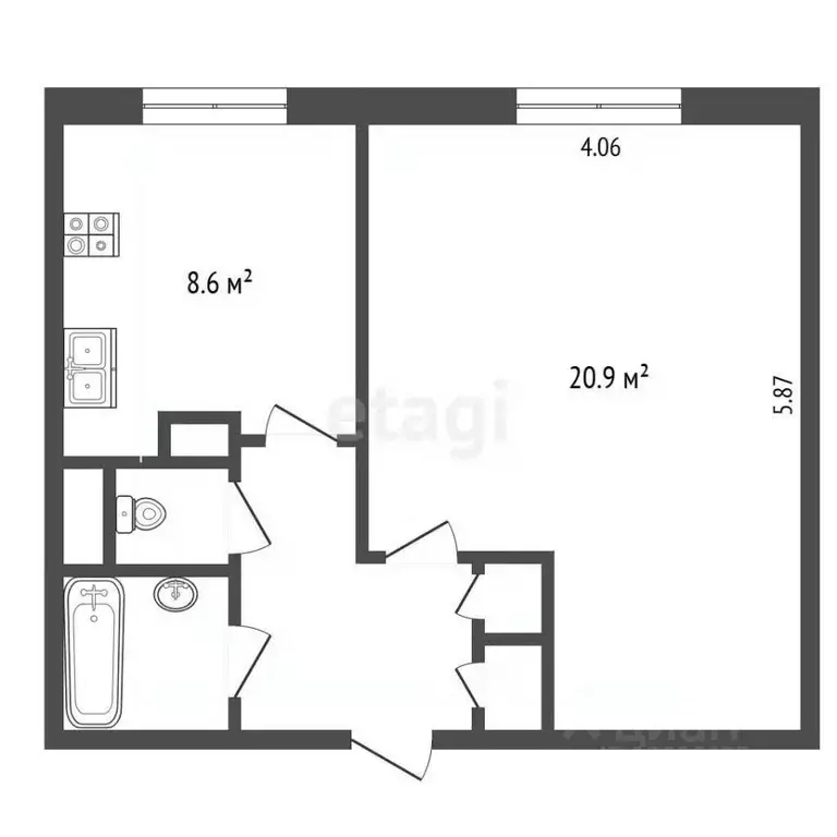 1-к кв. Москва Алтуфьевское ш., 85А (39.1 м) - Фото 2