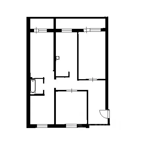 4-к кв. Владимирская область, Ковров ул. 3-го Интернационала, 31 (90.2 ... - Фото 1