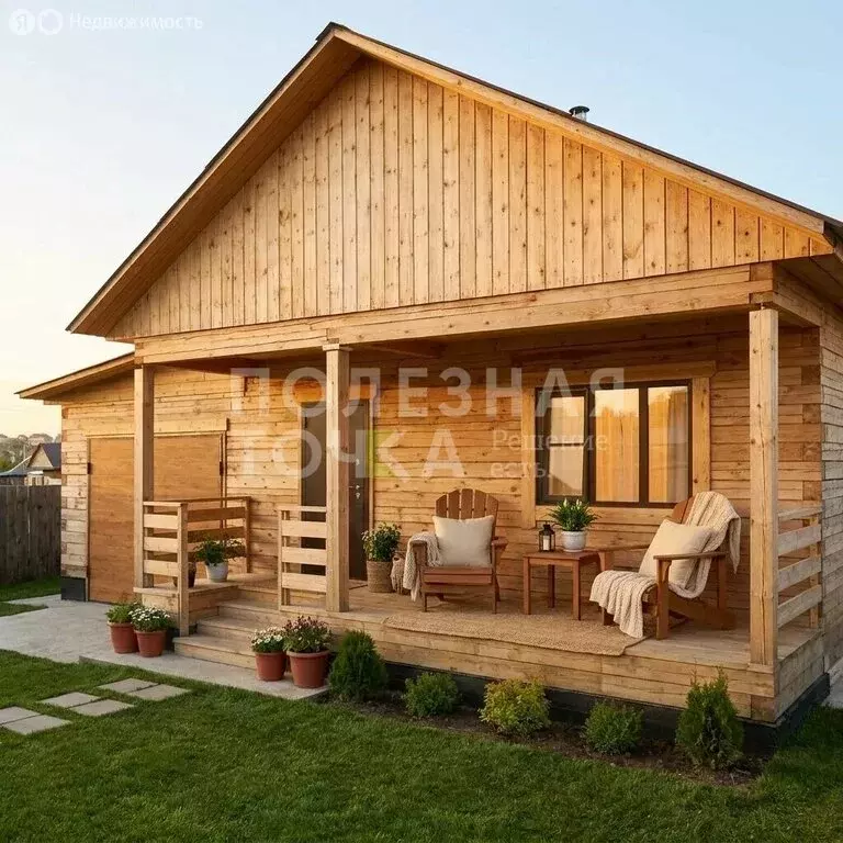 Дом в село Нижний Саянтуй, Вишнёвая улица, 7 (120 м) - Фото 1
