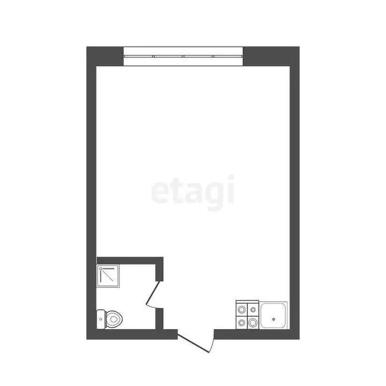 1к в -комнатной квартире (10 м) - Фото 0