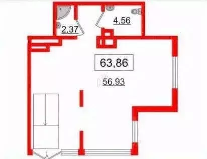 Помещение свободного назначения в Санкт-Петербург просп. Буденного, ... - Фото 1