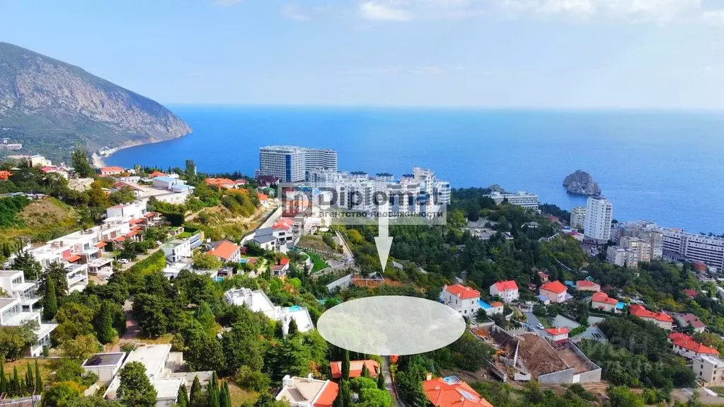 Участок в Крым, Ялта городской округ, Гурзуф пгт  (50.0 сот.) - Фото 2