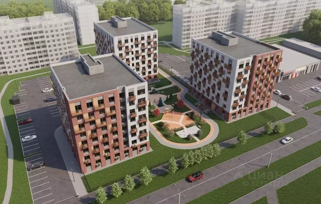 2-к кв. Нижегородская область, Нижний Новгород Соцгород жилрайон, 1-й ... - Фото 2
