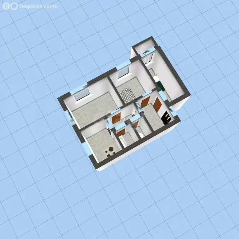 3-комнатная квартира: Губкин, улица Мира, 21 (63.6 м) - Фото 2