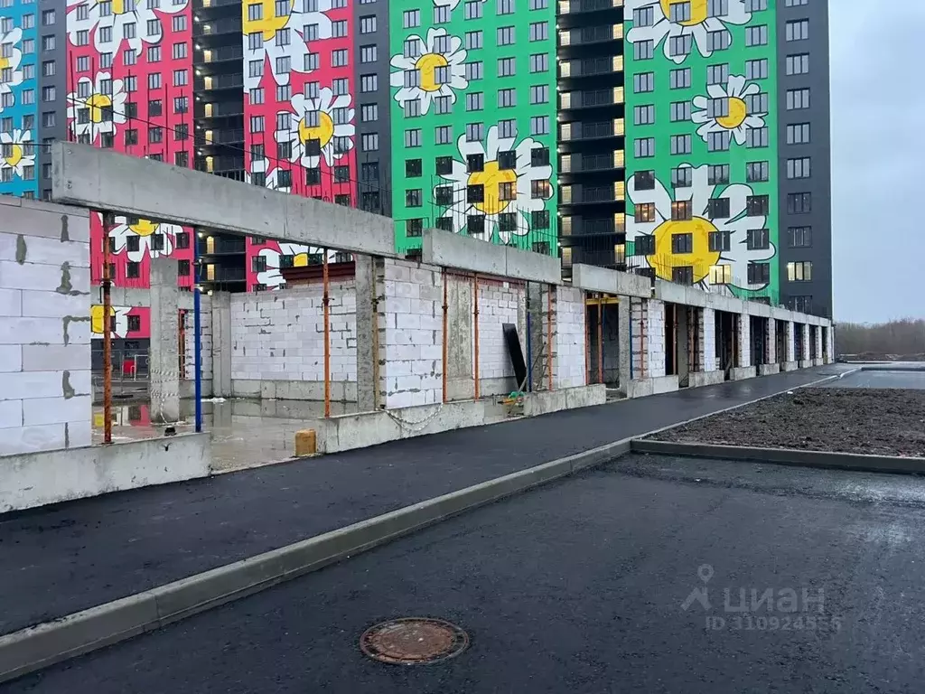 Торговая площадь в Ленинградская область, Мурино Всеволожский район, ... - Фото 1