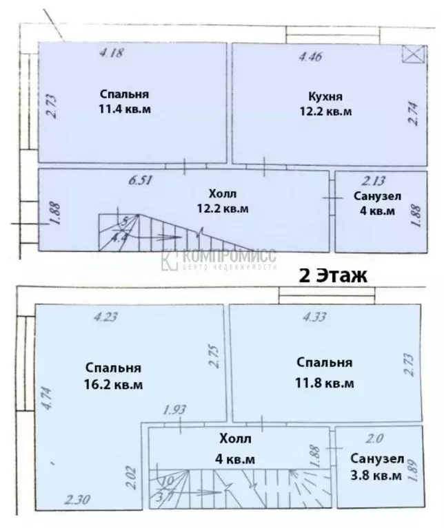 Таунхаус в Краснодарский край, Северский район, Ильское городское ... - Фото 2
