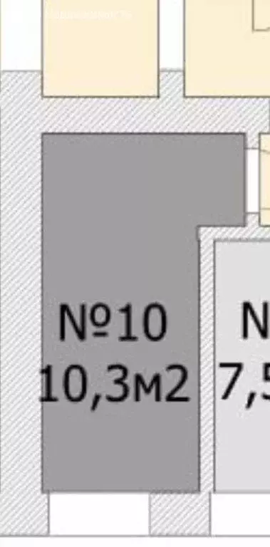 Квартира-студия: Москва, Николоямская улица, 52с2 (10 м) - Фото 2