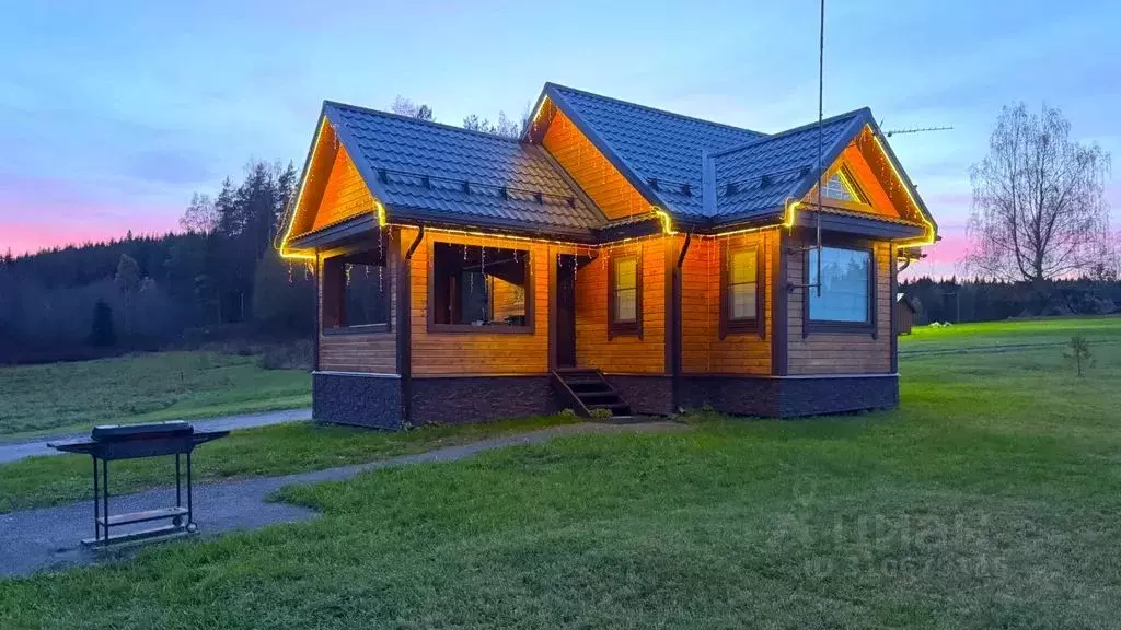 Дом в Карелия, Питкярантский муниципальный округ, д. Мийнала  (81 м) - Фото 1