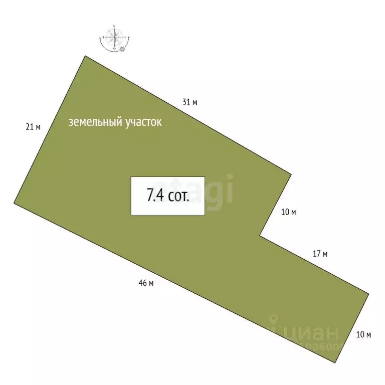Участок в Алтай, Майминский район, с. Подгорное Центральная ул. (7.4 ... - Фото 1