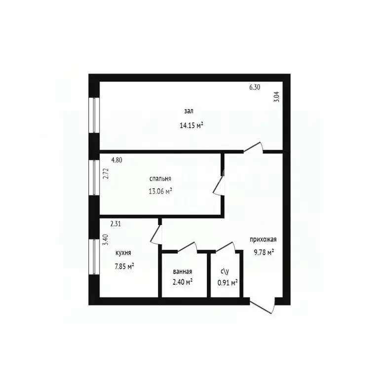 2-к кв. Дагестан, Дербент ул. 345-й Дагестанской Стрелковой Дивизии, ... - Фото 2