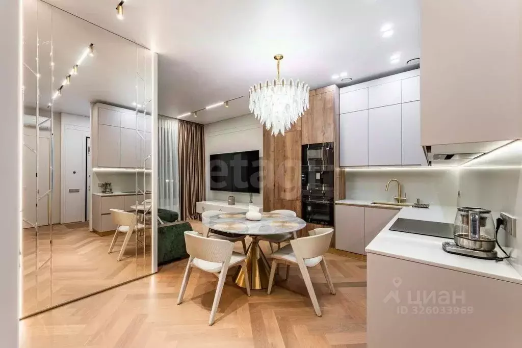 2-к кв. Москва просп. Андропова, 9/1к2 (57.3 м) - Фото 1