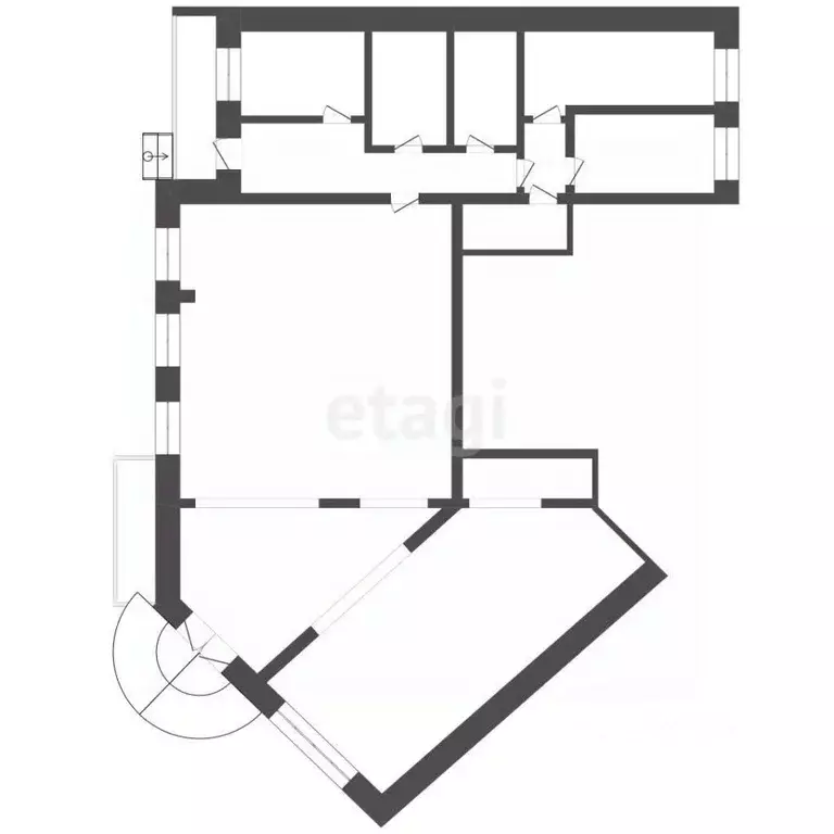 Офис в Ямало-Ненецкий АО, Новый Уренгой Юбилейный мкр, 4/2А (120 м) - Фото 2