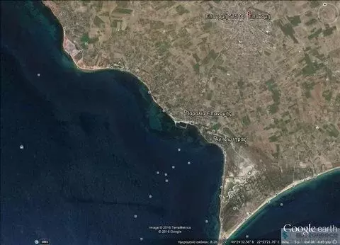 B554- for sale land at epanomi thessaloniki 60m from the sea - Фото 1