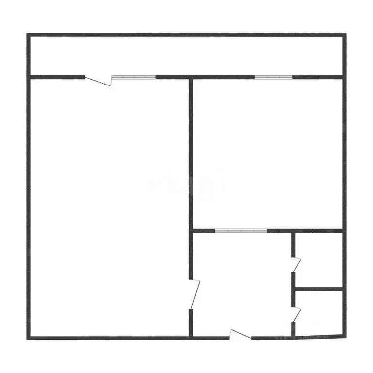1-к кв. Белгородская область, Губкин ул. Воинов-Интернационалистов, 3 ... - Фото 2