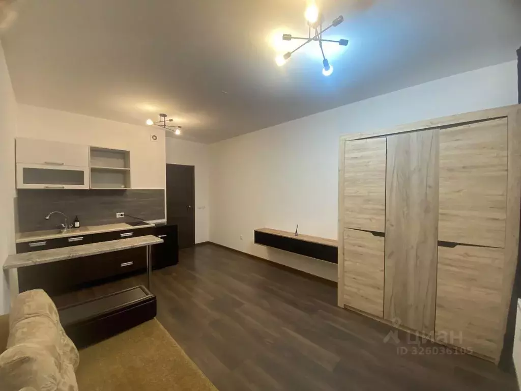 Студия Санкт-Петербург ул. Ультрамариновая, 4 (28.0 м) - Фото 2