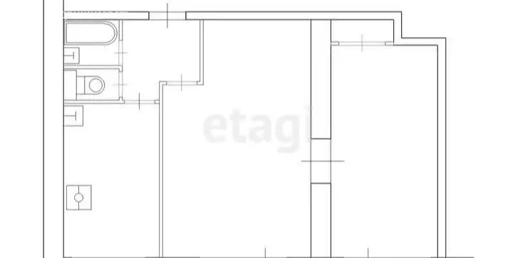 2-комнатная квартира: Ишимбай, проспект Ленина, 33 (50.1 м) - Фото 1