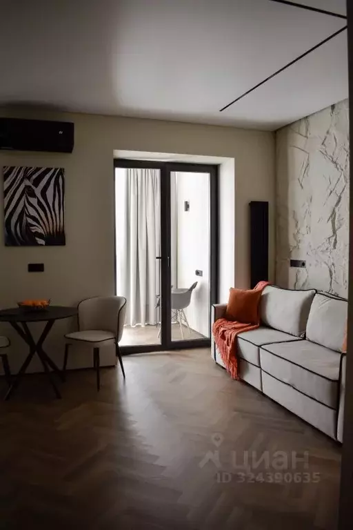 Студия Омская область, Омск ул. А.Н. Кабанова, 2 (29.0 м) - Фото 1