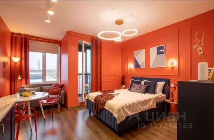 Студия Санкт-Петербург Уральская ул., 21к4 (27.0 м) - Фото 0