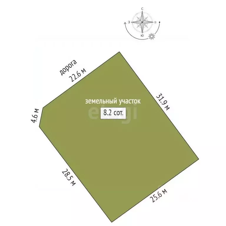 Участок в Оренбургская область, Оренбургский район, Ленинский ... - Фото 2