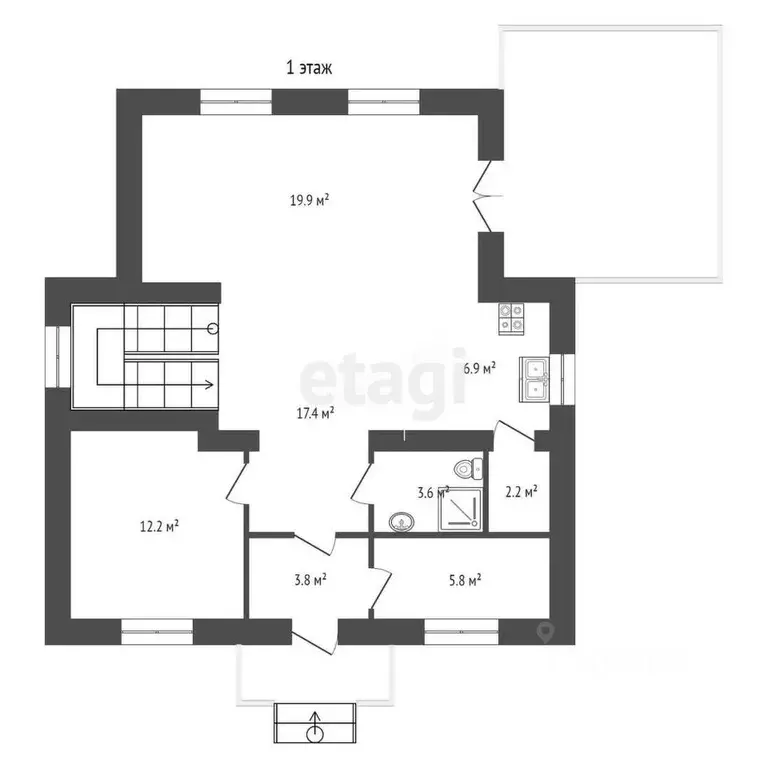 Дом в Костромская область, Костромской район, Минское с/пос, Весна СНТ ... - Фото 2