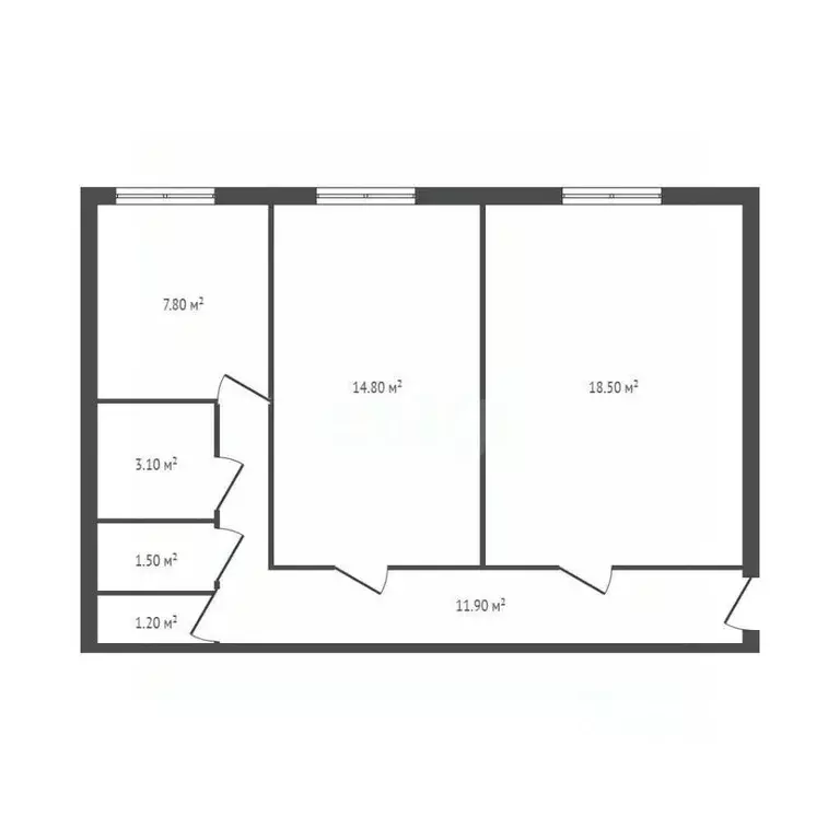 Комната Брянская область, Брянск ул. 3-го Интернационала, 2 (18.5 м) - Фото 2