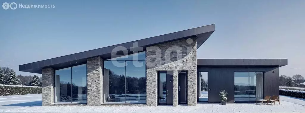 Дом в село Ленино, КП Лазурный (92 м) - Фото 1