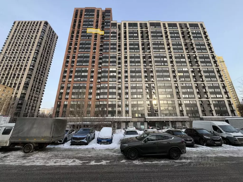 2-к кв. Москва Фестивальная ул., 15К2 (69.9 м) - Фото 2