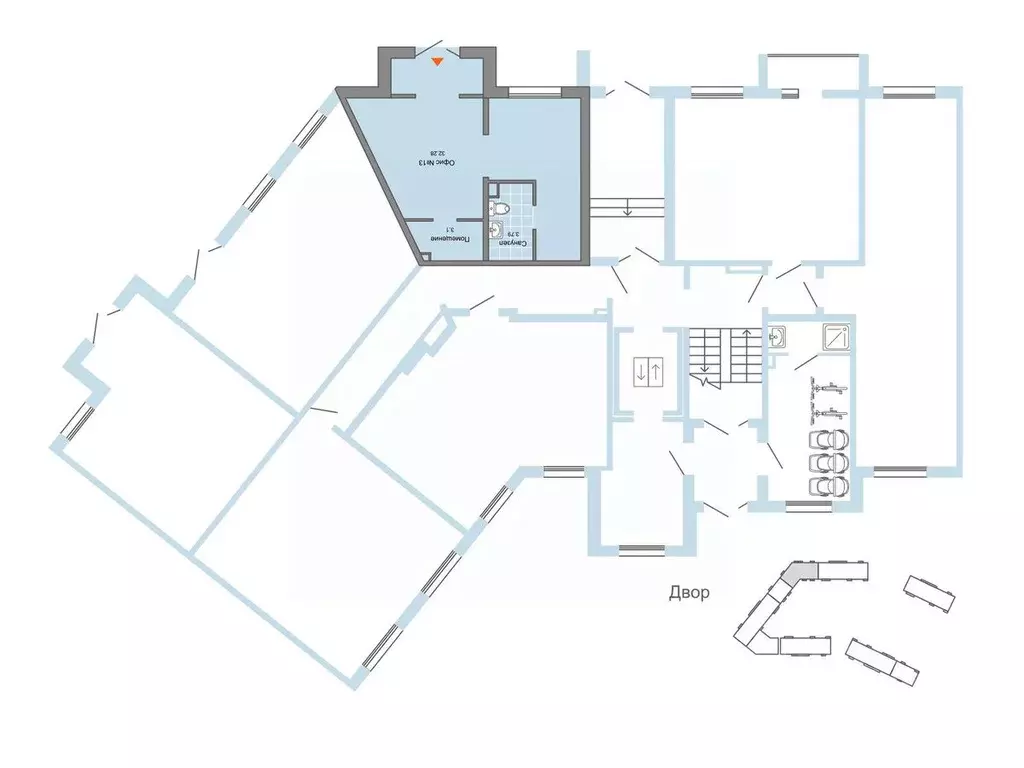 Помещение свободного назначения в Ульяновская область, Ульяновск ул. ... - Фото 2