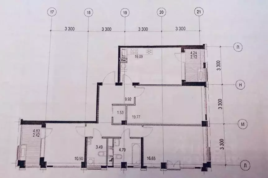 3-к кв. Санкт-Петербург ул. Челюскина, 4 (87.0 м) - Фото 0